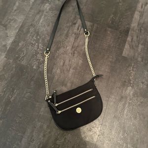 JPK PARIS 75 BLACK SHOULDER WITH GOLD CHAIN